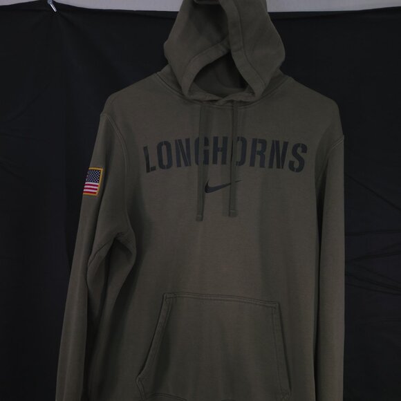Nike Other - Texas Club FleeceMen's Nike College Hoodie Size Medium  Very Nice!